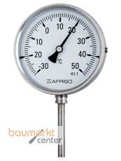 AFRISO Bimetall-Edelstahlthermometer