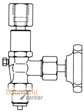 AFRISO Manometer-Absperrventil DIN 16271