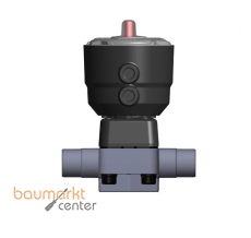 Aliaxis PVDF 2/2-Wege-Membranventil 382.0, d32 DKDF/CP-DA, EPDM
