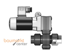 Aliaxis 2/2-Wege Magnetventil Typ SI 12 PVC-U Klebemuffen NC d16 DN 4