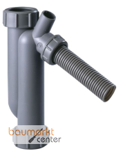 Bertrams Polyline EW Siphon DN32 180mm Bauhhe