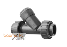 Aliaxis Rckschlagventil PVC-U R1 1/4 FKM Verschraubung Gewindemuffe VRUFV-FKM