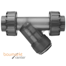 Aliaxis Schmutzfnger PVC-U transp.d32 FKM Verschraubung Klebmuffe RVUIT-FKM