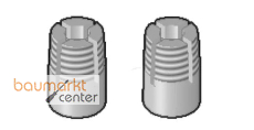 Aliaxis VKD Insert-Pack Gewindebuchse Edelst.f.Kugelhahn d16-32 INDK-KITE