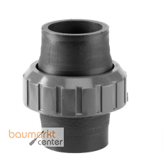 Aliaxis Verschraubung, FKM-Dichtung, PE 100, SDR 11, gespritzt, kurz, BBE/C-FKM d 25