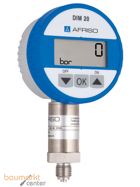 AFRISO Digitalmanometer DIM 20 -1/0 bar