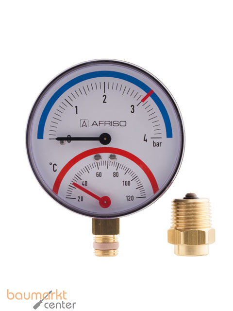 AFRISO Thermo-Manometer TM 80