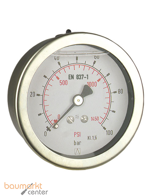 AFRISO Rohrfeder-Glyzerinmanometer