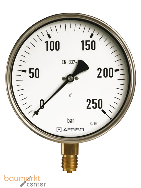 AFRISO Rohrfeder-Industriemanometer