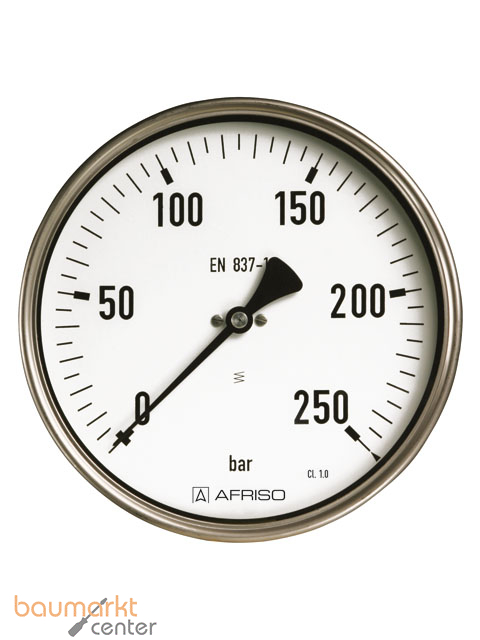 AFRISO Rohrfeder-Industriemanometer