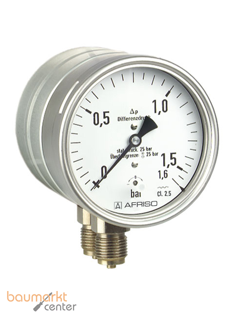 AFRISO Membranfeder-Standardmanometer