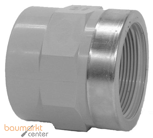 Aliaxis Muffe PVC-C 20mm x 1/2 IG f.Heisswasser