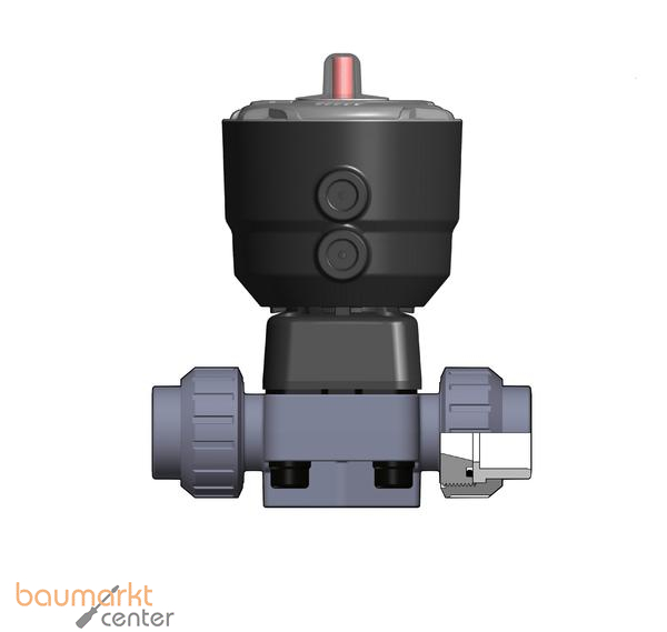 Aliaxis 2/2-Wege-Membranventil 382 PVC-U d25 DKUIV/CP-NO EPDM