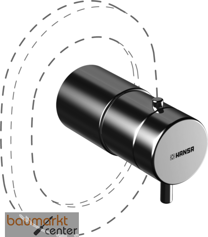 Hansa Rohbauset Brause-Thermostatbatterie