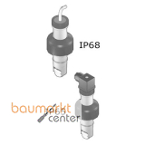 Aliaxis Flgelrad-Durchfl.sensor Edelst./EPDM L0 IP65 z.entf.Inst.Hall-Version